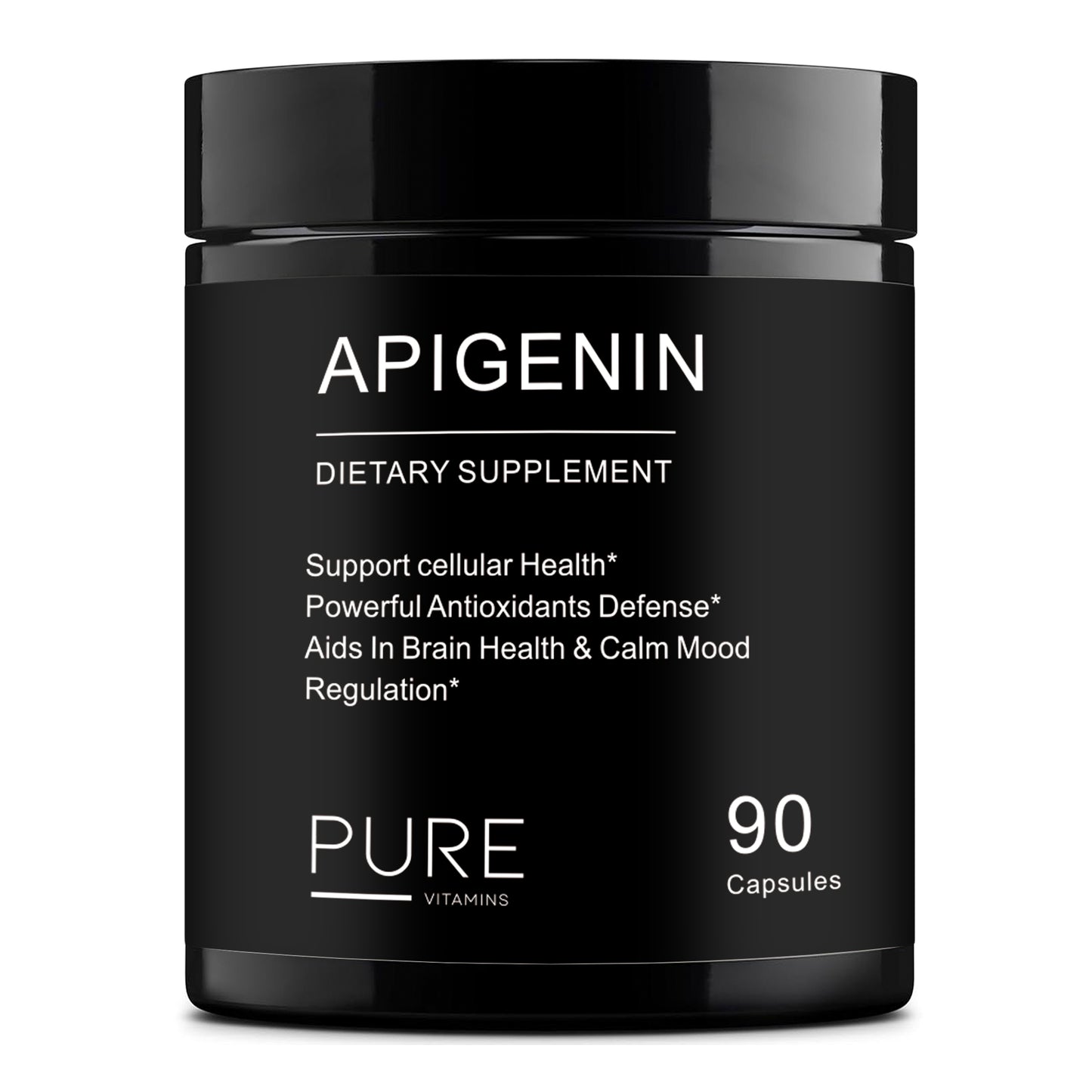 Pure Vitamins Apigenin 50mg - 90 Capsules