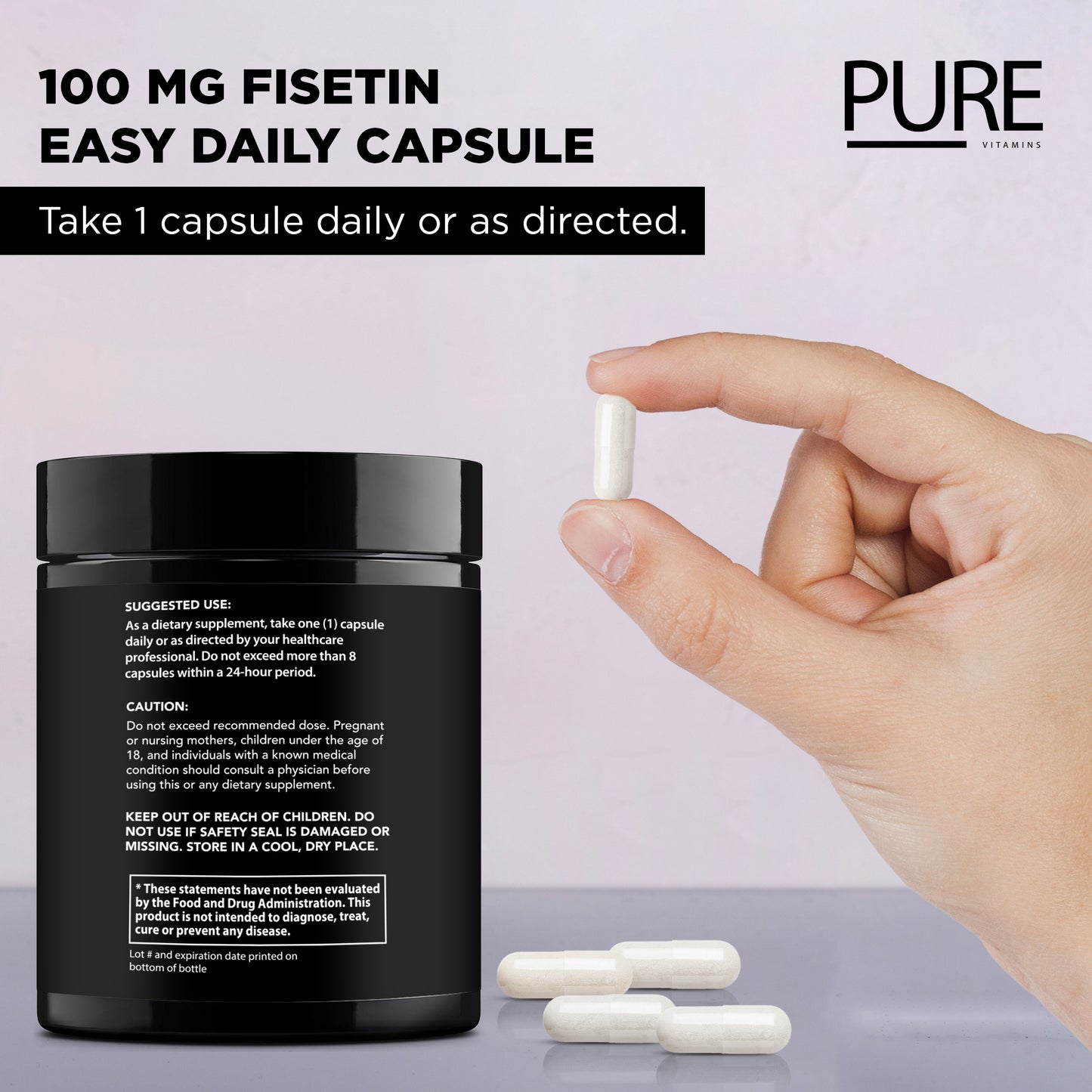 Pure Vitamins Spermidine - 90 Capsules