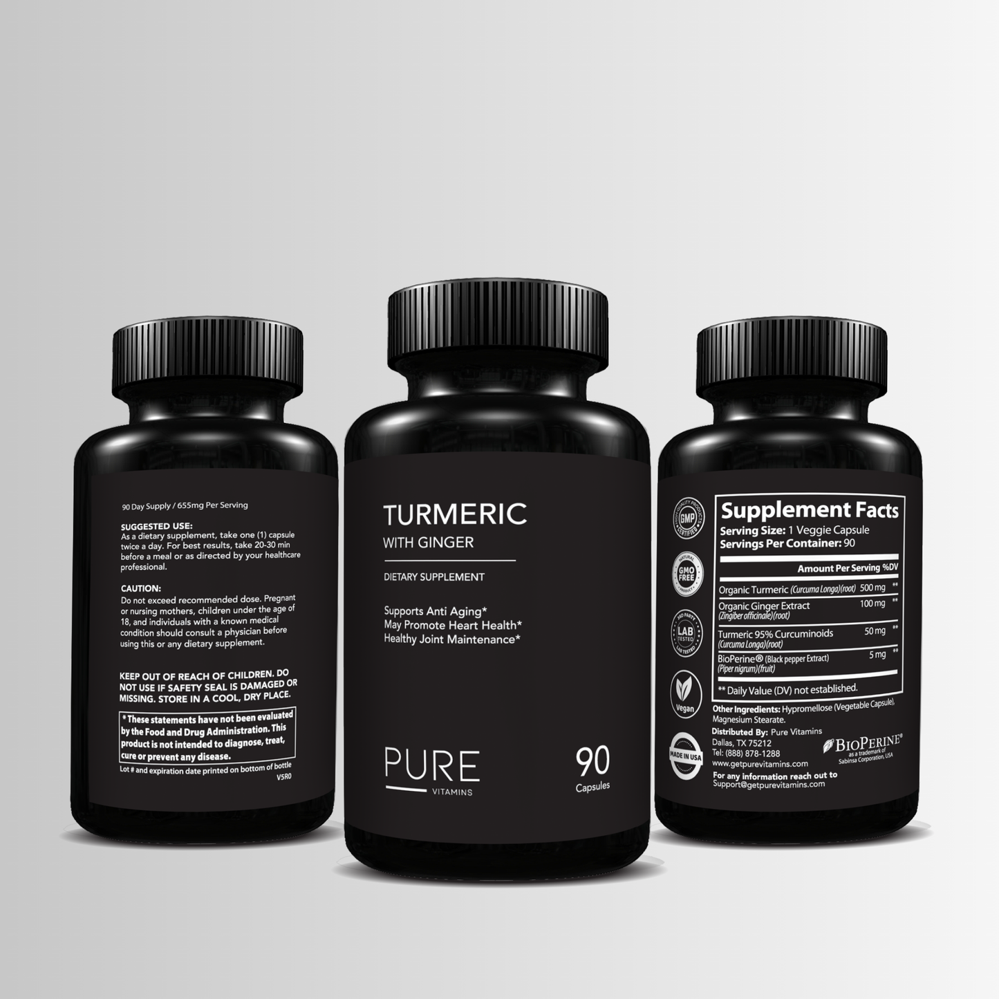Organic Turmeric Ginger Capsules online