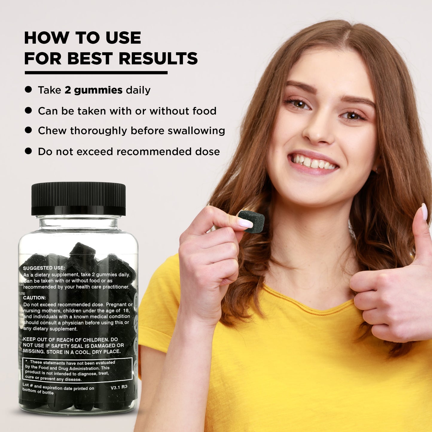Pure Vitamins Methylene Blue Gummies - 90 Gummies