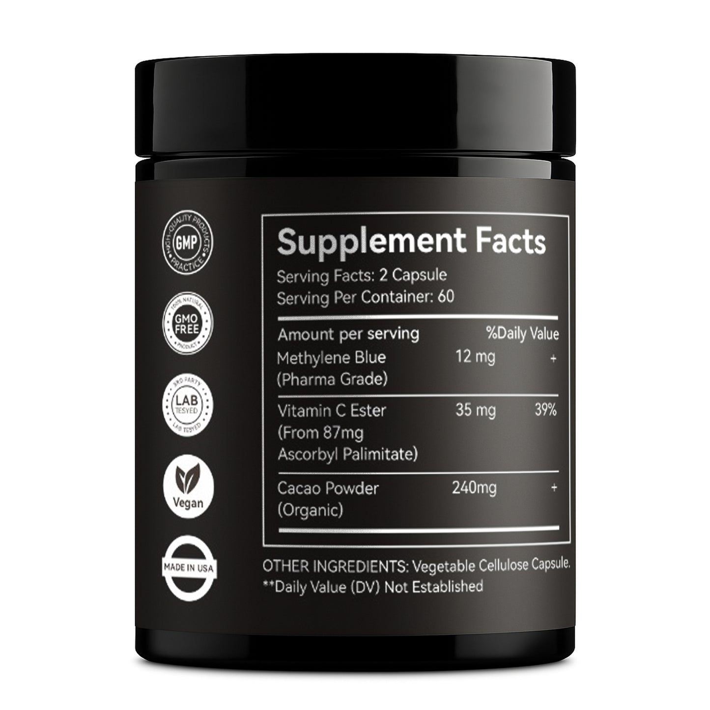 Methylene Blue Plus – 120 Capsules