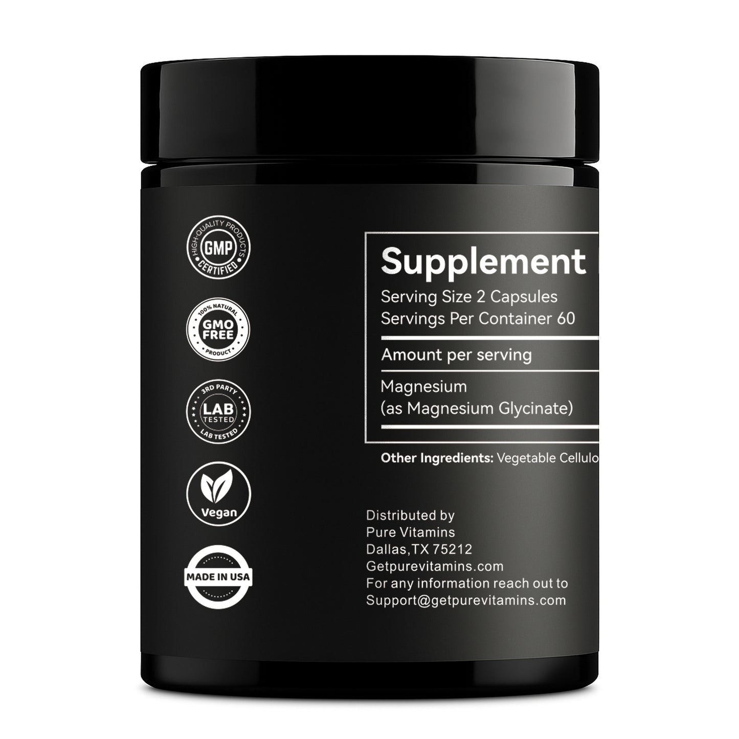 Magnesium Glycinate 500mg-120 Capsule