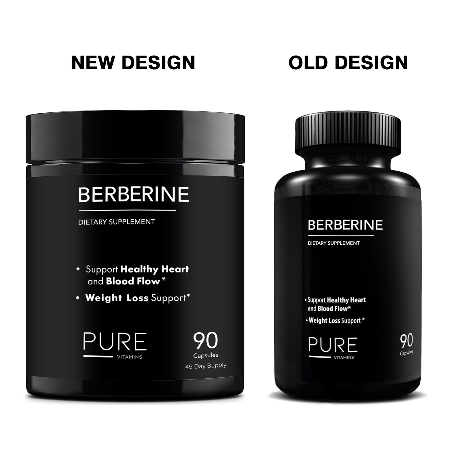 Pure Vitamins Berberine - 90 Capsules