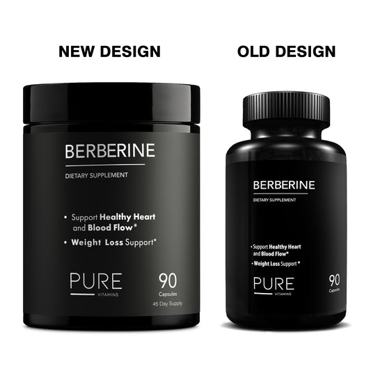 Pure Vitamins Berberine - 90 Capsules