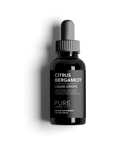 Pure Vitamins Citrus Bergamot Liquid Drops - 4 Fl Oz