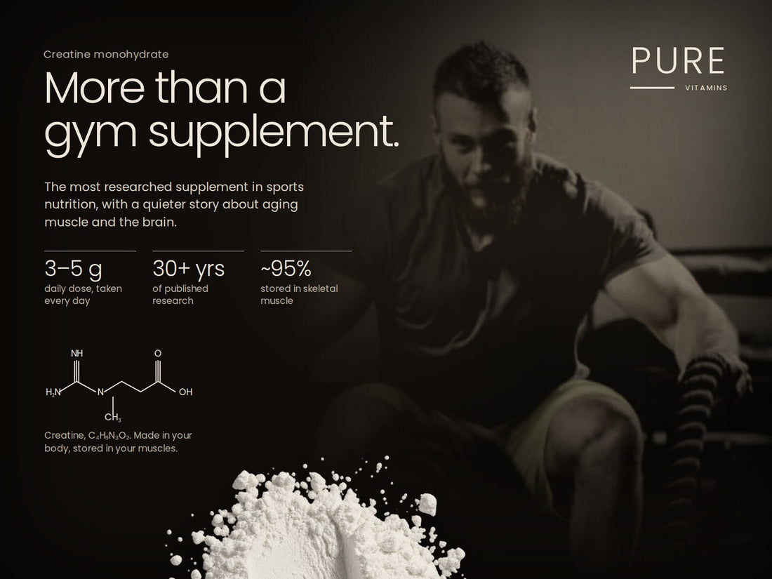 Creatine isn't just for bodybuilders. Here's what it actually does.