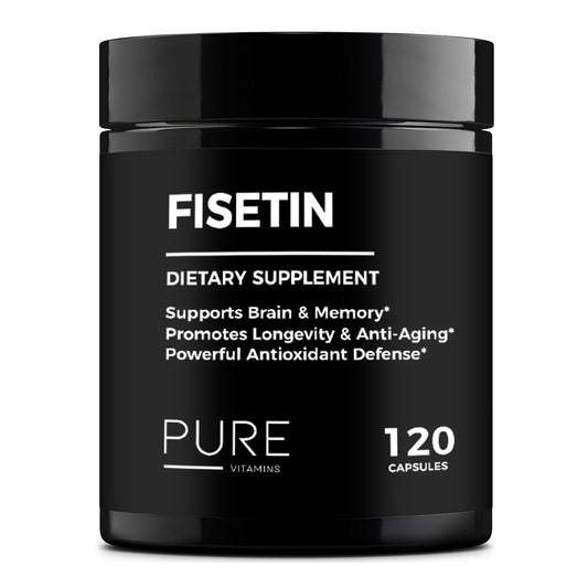 Pure Vitamins Fisetin 500mg – 120 Cts