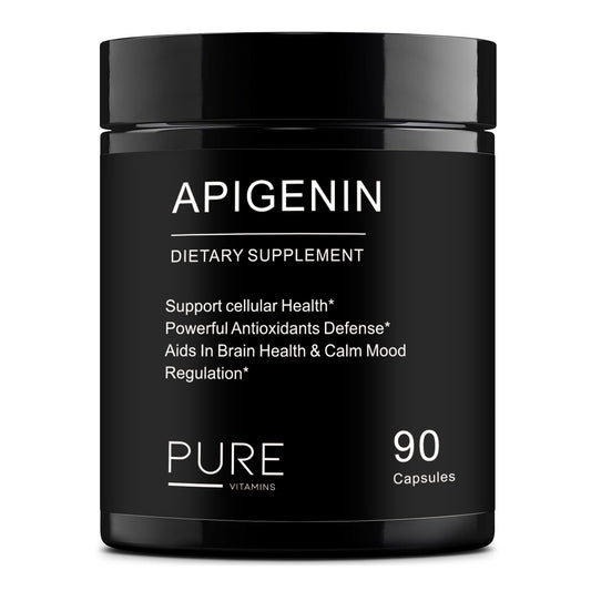 Pure Vitamins Apigenin 50mg - 90 Capsules