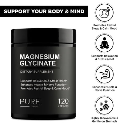 Magnesium Glycinate 500mg-120 Capsule