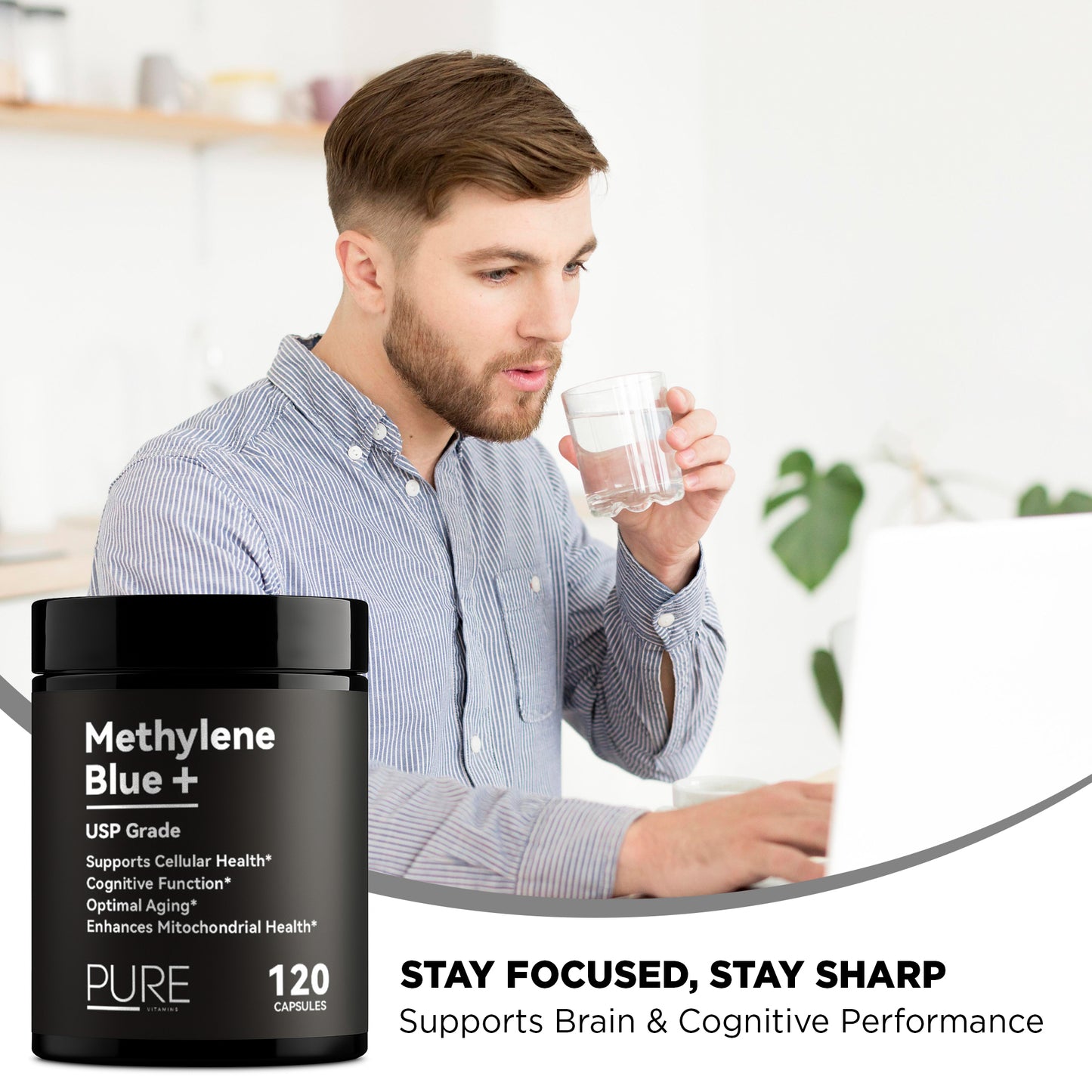 Methylene Blue Plus – 120 Capsules