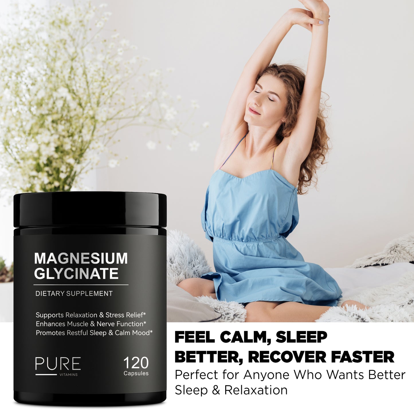 Magnesium Glycinate 500mg-120 Capsule