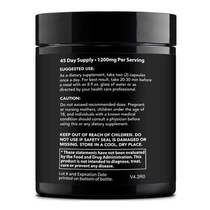 Pure Vitamins Berberine - 90 Capsules