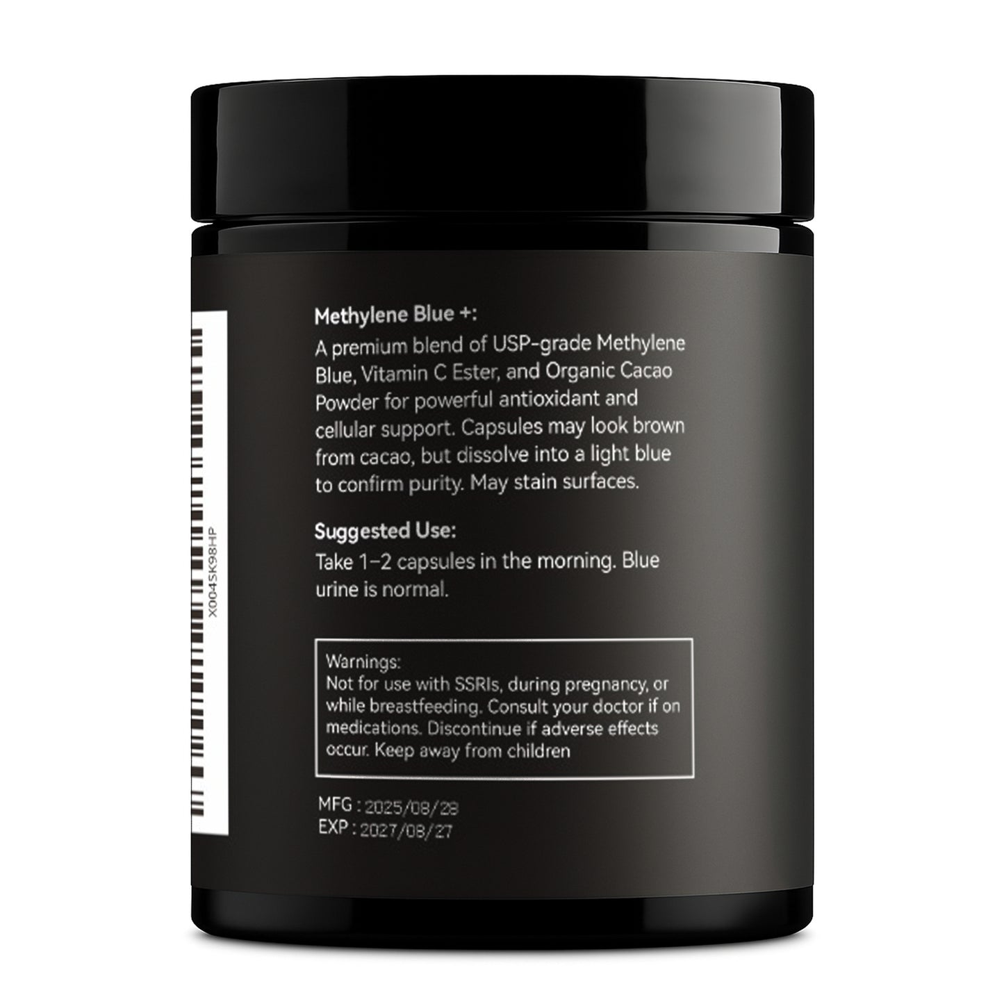 Methylene Blue Plus – 120 Capsules