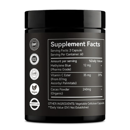 Methylene Blue Plus – 120 Capsules