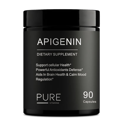 Pure Vitamins Apigenin 50mg - 90 Capsules