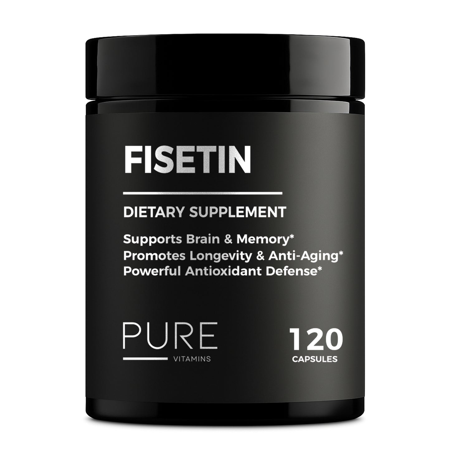 Pure Vitamins Fisetin 500mg – 120 Cts
